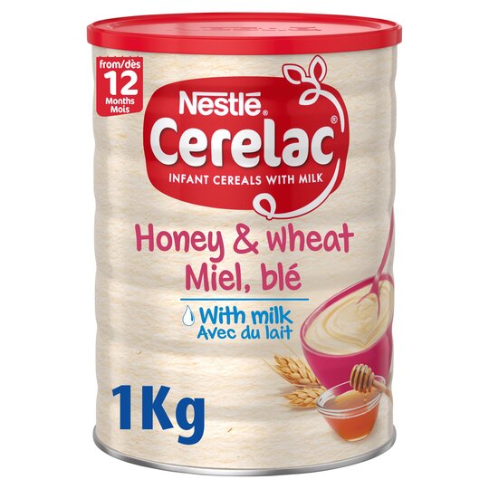 Nestle Cerelac Honey And Wheat Baby Food 1Kg - 7616100581535