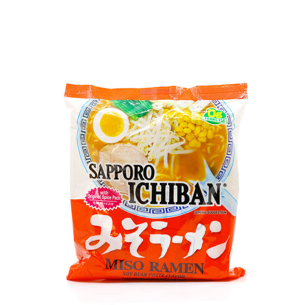 SAPPORO: Noodle Miso Ramen, 3.5 oz - 0076186000073