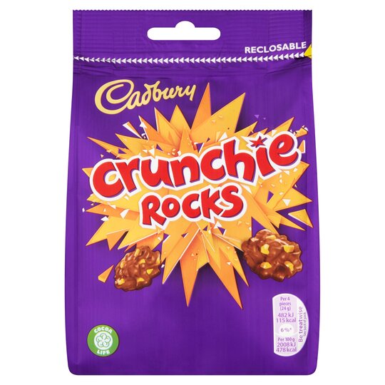 Cadbury Crunchie Rocks Chocolate Bag - 7622210285485