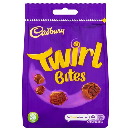 Cadbury Twirl Bites Chocolate Bag - 7622210295149