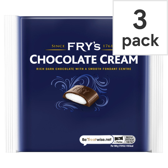 Fry's cream chocolate bar chocolate - 7622210400970