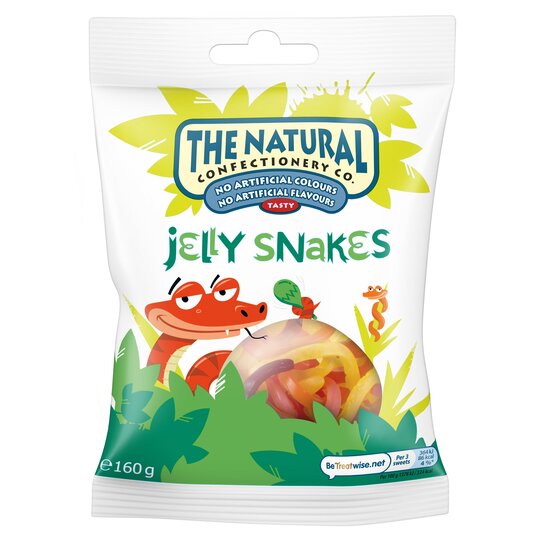 The natural confectionery co. candy jelly snakes - 7622210412744