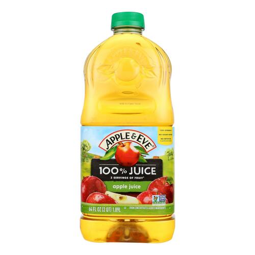 Apple And Eve 100 Percent Apple Juice - Case Of 8 - 64 Fl Oz. - 076301722125