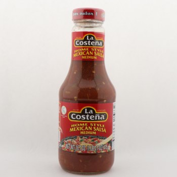 Medium home style mexican salsa, medium home style - 0076397030012