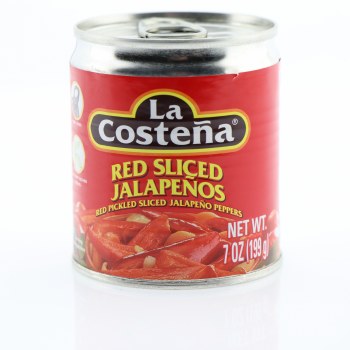 Red Pickled Sliced Jalapeno Peppers - 0076397202075