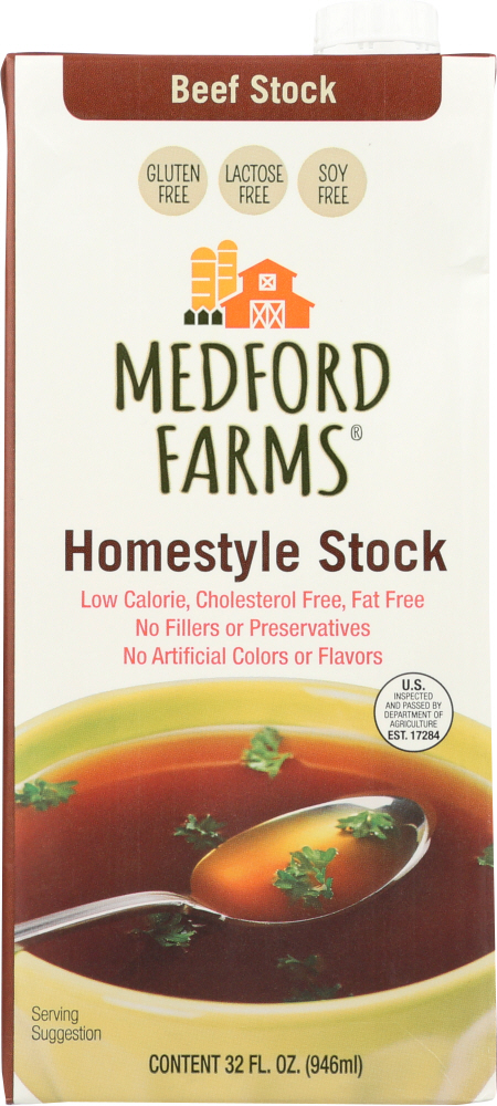 MEDFORD FARMS: Stock Beef Homestyle, 32 oz - 0076606338199