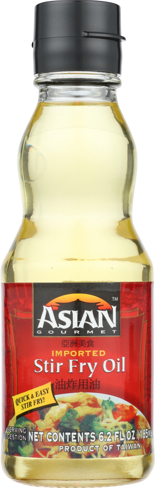 ASIAN GOURMET: Stir Fry Oil, 6.2 fo - 0076606501579
