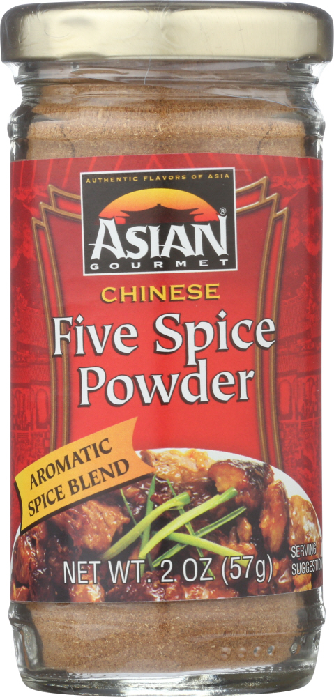 ASIAN GOURMET: Seasoning Chinese 5 Spice, 2 oz - 0076606526039