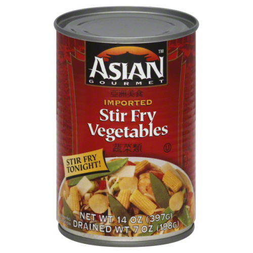 Asian Gourmet, Imported Stir Fry Vegetables - 076606691362