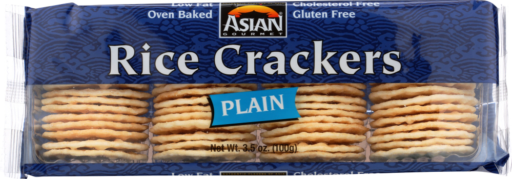 Plain Rice Crackers, Plain - 076606710902