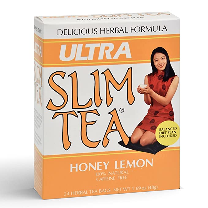  Hobe Labs Ultra Slim Tea 24 Tea Bags (Honey Lemon)  - 076791076111