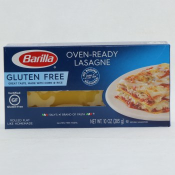 Gluten free oven-ready lasagne pasta - 0076808007930