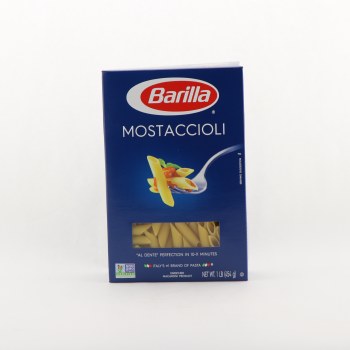 Mostaccioli, enriched macaroni product - 0076808280715
