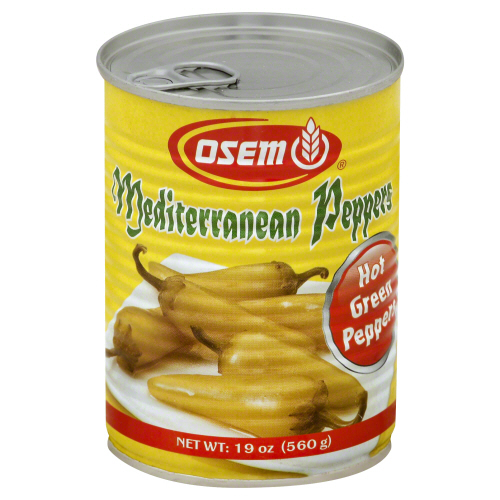OSEM: Pepper Mediterranean Hot, 19 oz - 0076937002875