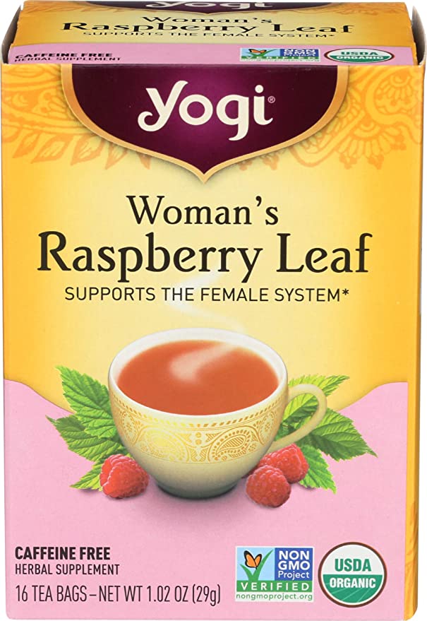  Yogi Tea, Womans Raspberry Leaf, 16 Count  - 076950450431