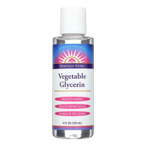 Heritage Products Vegetable Glycerin - 4 Fl Oz - 076970443796