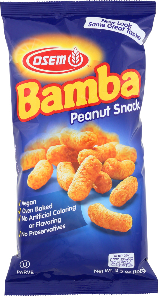 OSEM: Snack Peanut Bamba, 3.5 oz - 0077544806009