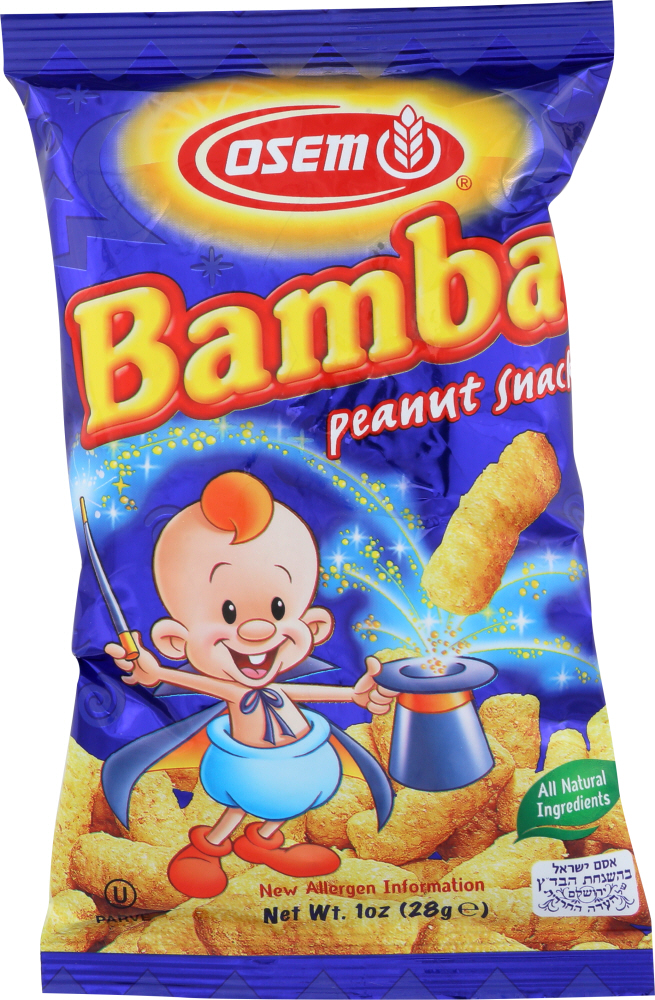 OSEM: Snack Peanut Bamba, 1 oz - 0077544806207