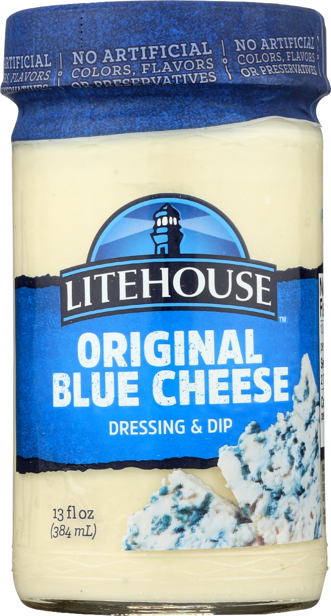 LITEHOUSE: Original Blue Cheese Dressing and Dip, 13 oz - 0077661000120