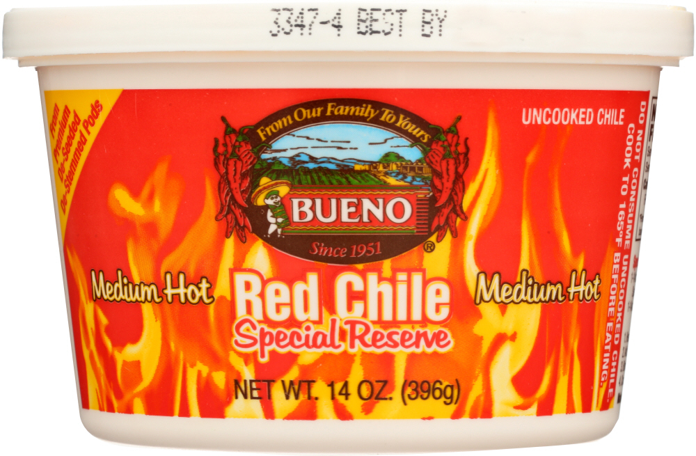 BUENO: Chile Red Chimayo Puree, 14 oz - 0078004092512
