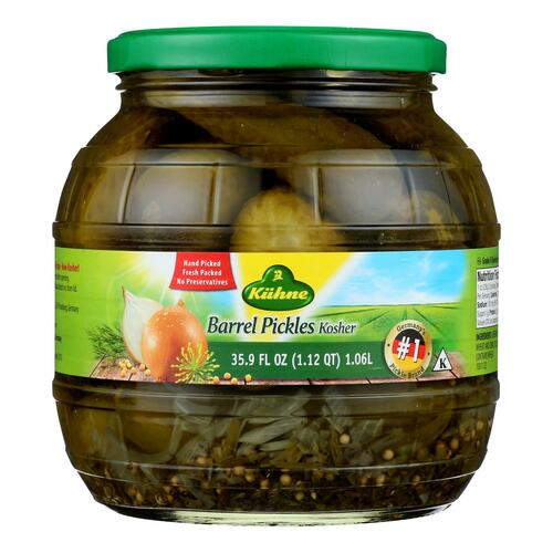 Kosher Barrel Pickles - 078192040562