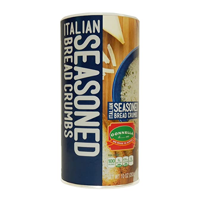  Gonnella Seasoned Italian Bread Crumbs, 10 oz  - 078296176006