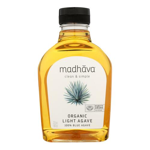 Madhava Honey Golden Light Agave - Case Of 6 - 23.5 Oz. - 078314112351