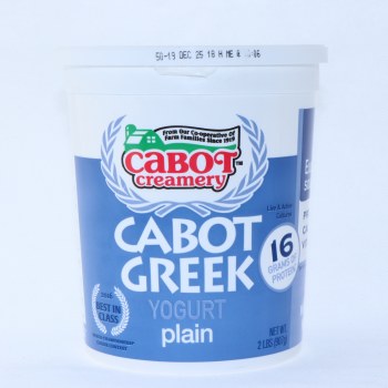 Cabot greek plain yogurt - 0078354303559