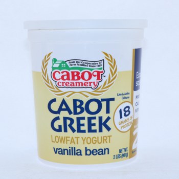 Cabot greek-style lowfat yogurt - 0078354311523