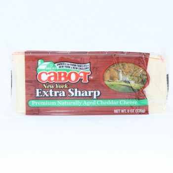 Cabot, cheddar cheese - 0078354707708