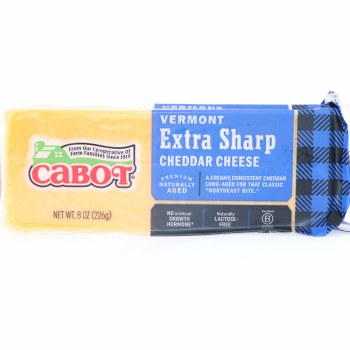 Cabot, extra sharp cheddar cheese - 0078354708217