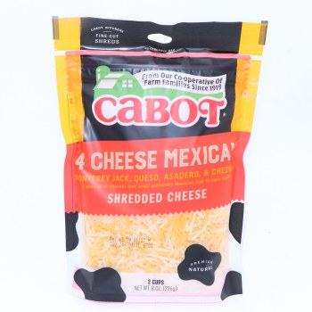 4 cheese mexican shredded cheese - 0078354716069