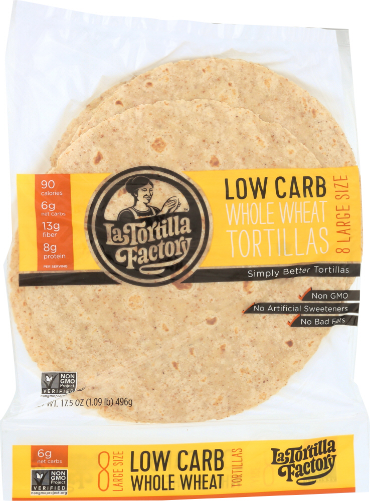 Whole Wheat Tortillas, Whole Wheat - 078858520391