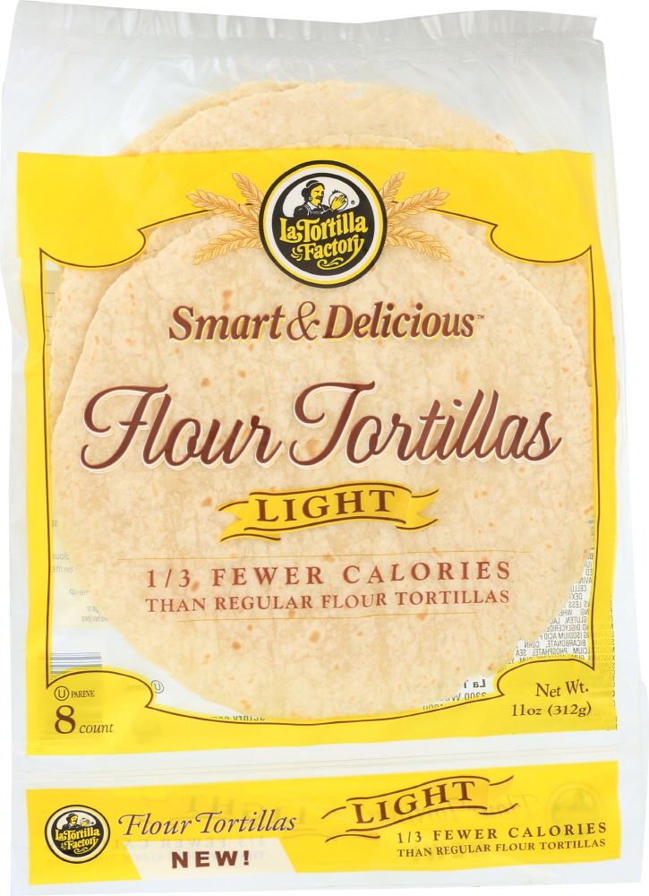 Light Flour Tortillas - 078858520445