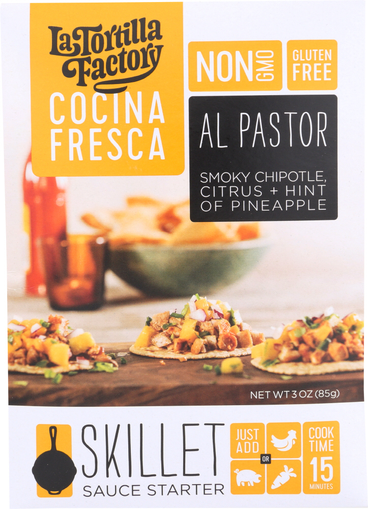 LA TORTILLA FACTORY: Cooking Sauce Al Pastor, 3 oz - 0078858540047