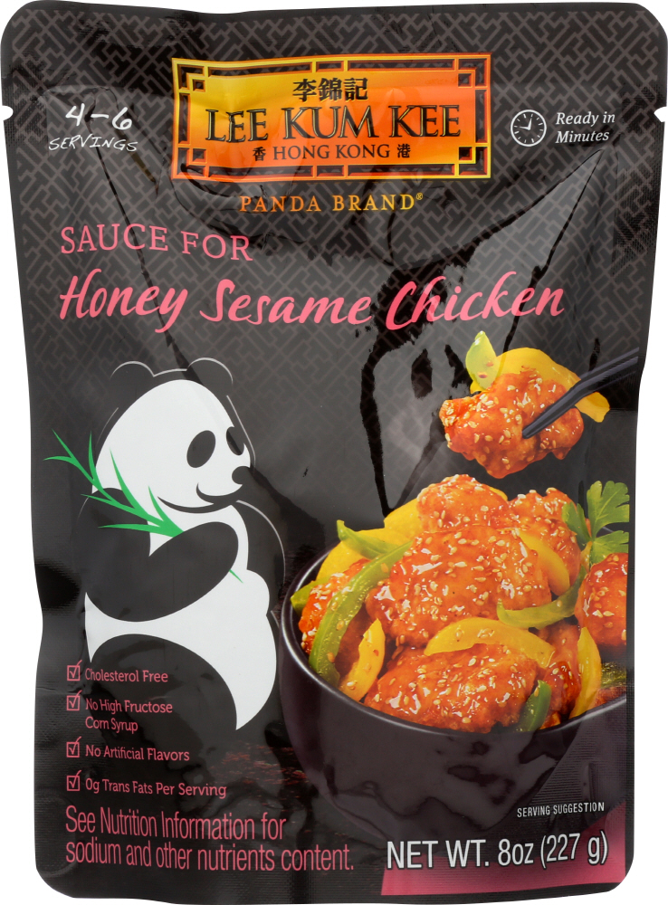LEE KUM KEE: Honey Sesame Chicken Sauce, 8 oz - 0078895145342