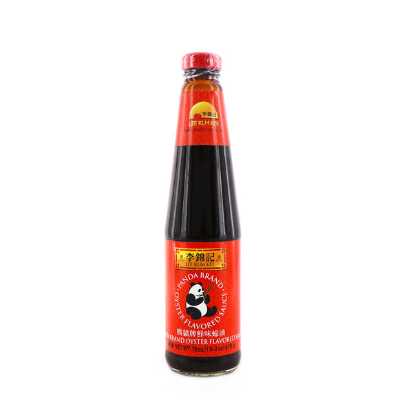 LEE KUM KEE: Panda Brand Oyster Flavored Sauce, 18 oz - 00078895300024