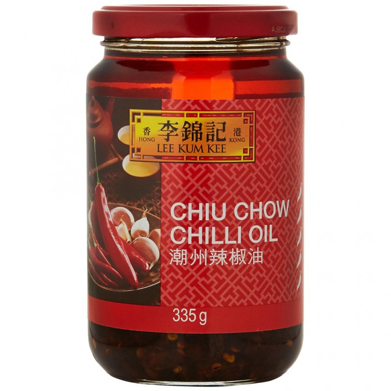 Lee Kum Kee Chiu Chow Chilli Oil 335g (李錦記 潮州辣椒油) LKK Chilli Oil - 0078895743067