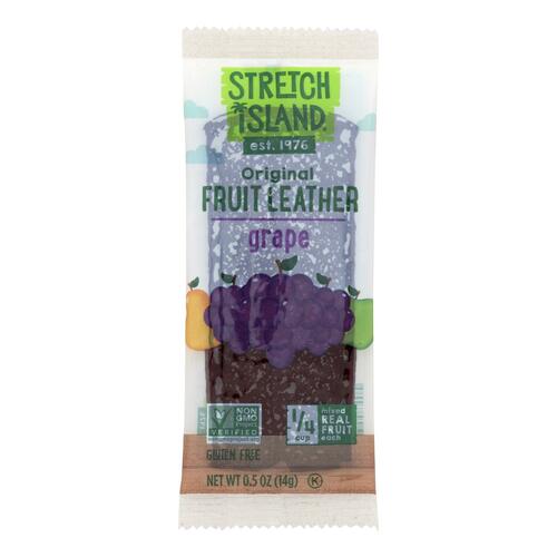 Stretch Island Fruit Leather Strip - Harvest Grape - .5 Oz - Case Of 30 - 0079126008405