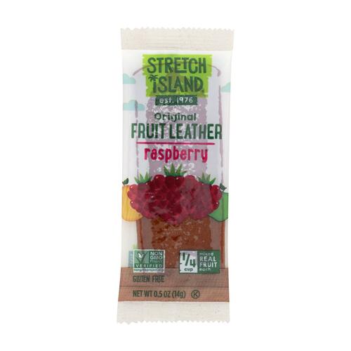 Stretch Island Fruit Leather Strip - Ripened Raspberry - .5 Oz - Case Of 30 - 0079126008603