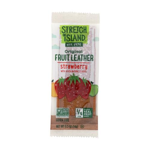 STRETCH ISLAND: Fruit Leather Strawberry, 0.5 oz - 0079126008900