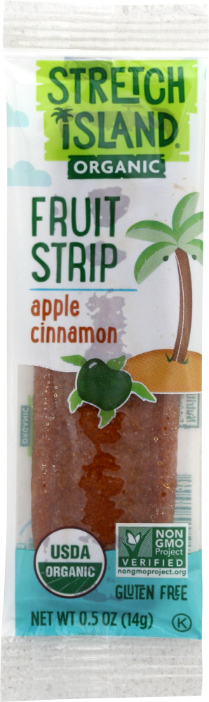 Stretch Island Fruit Organic Cinnamon Apple .49Oz - 00079126104541