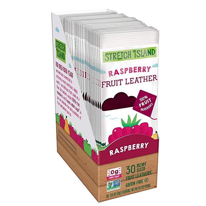 Stretch Island, Original Fruit Leathers, Raspberry,Original, Raspberry,Original - 079126315206