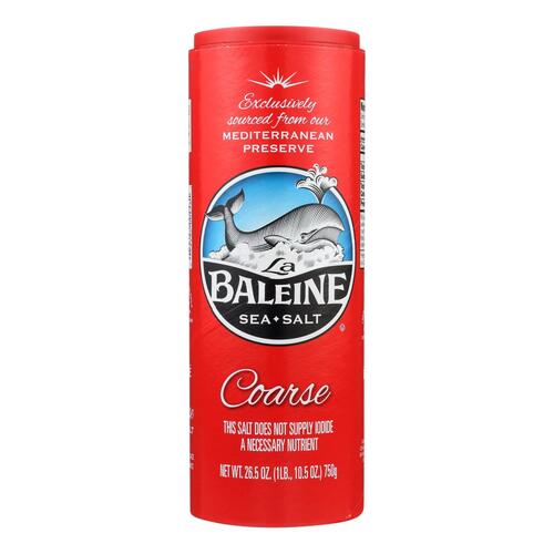 LA BALEINE: Coarse Sea Salt, 26.5 oz - 0079462004581