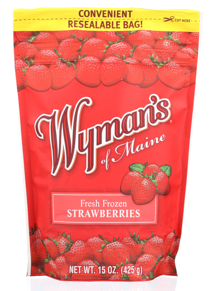 Wyman'S Of Maine, Fresh Frozen Strawberries - crispy