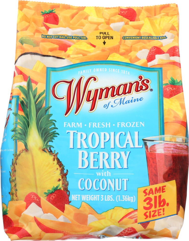 Tropical Berry With Coconut, Coconut - 079900003312