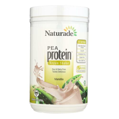 Naturade Pea Protein Vanilla - 15.66 Oz - 0079911026010