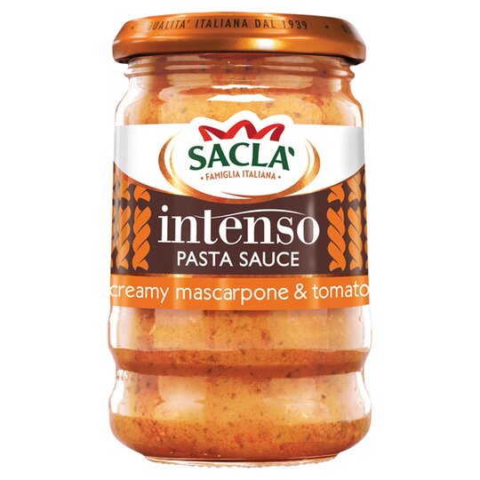 Intenso pasta sauce creamy mascarpone & tomato - 8001060001459