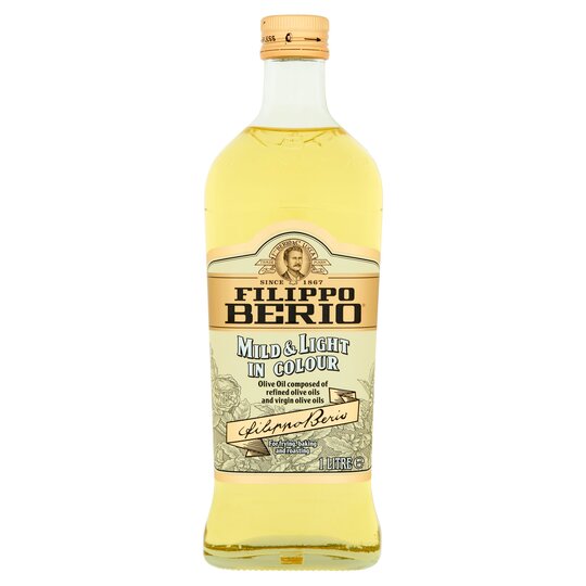 Filippo Berio Mild and Light Olive Oil 1LTR - 8002210118928