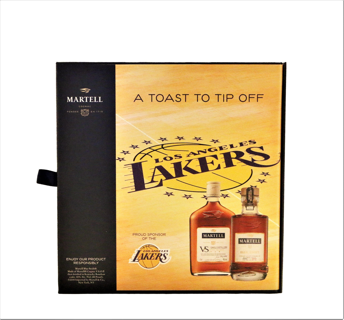 Martell Blue Swift VSOP W/ 375ml VS Cognac (Los Angeles Lakers Limited - 080432114490